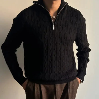 Elite | Knitted  Men's Half-Zip Sweater