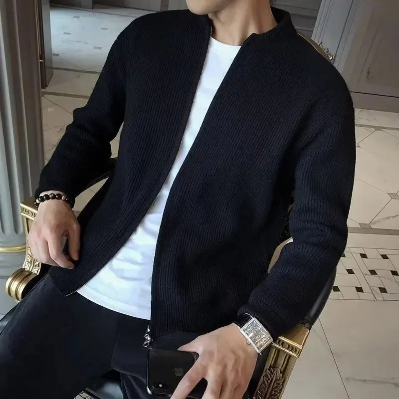 Elite | Men's Knitted Cardigan Sweater Jacket